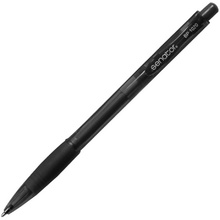 Ручка шариковая автоматическая "Senator BP10", 0.7 мм, прозрачный, черный, стерж. черный