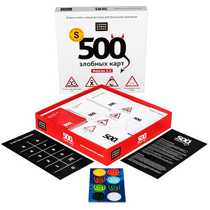 Игра настольная "500 Злобных Карт" (версия 3.0) - 3