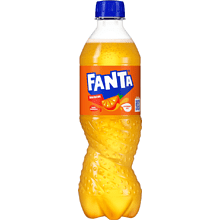 Напиток "Fanta", апельсиновый вкус, 0,5 л., пластиковая бутылка