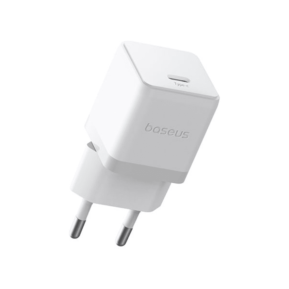 Сетевое зарядное устройство Baseus "Palm P10111602213-00", Fast Charger 1C, 20W EU, Moon White - 2