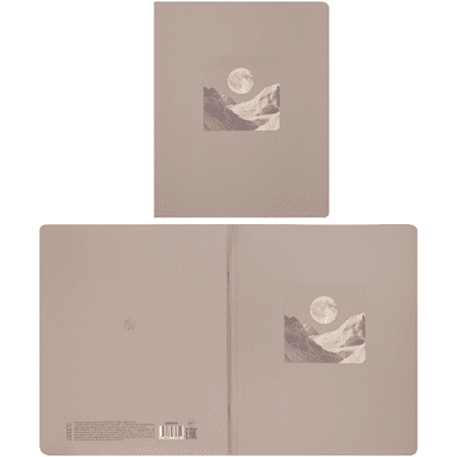 Тетрадь "Beige ART", А5, 48 листов, клетка, ассорти - 6