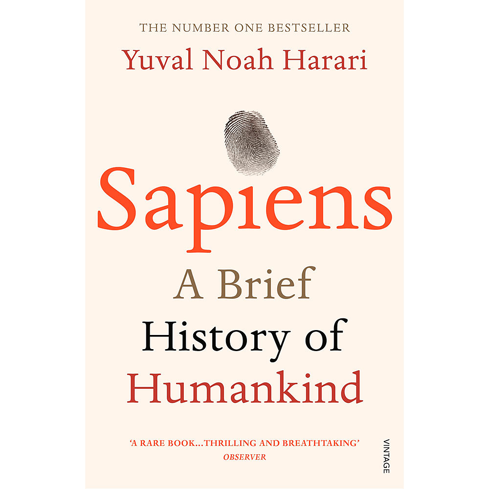 Книга на английском языке "Sapiens: A Brief History of Humankind", Харари Ю.