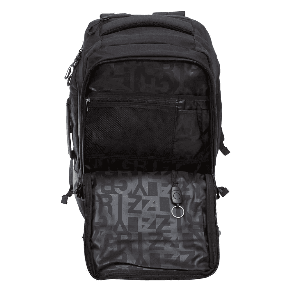 Рюкзак молодежный "Greezly", с карманом для ноутбука, черный, хаки - 4