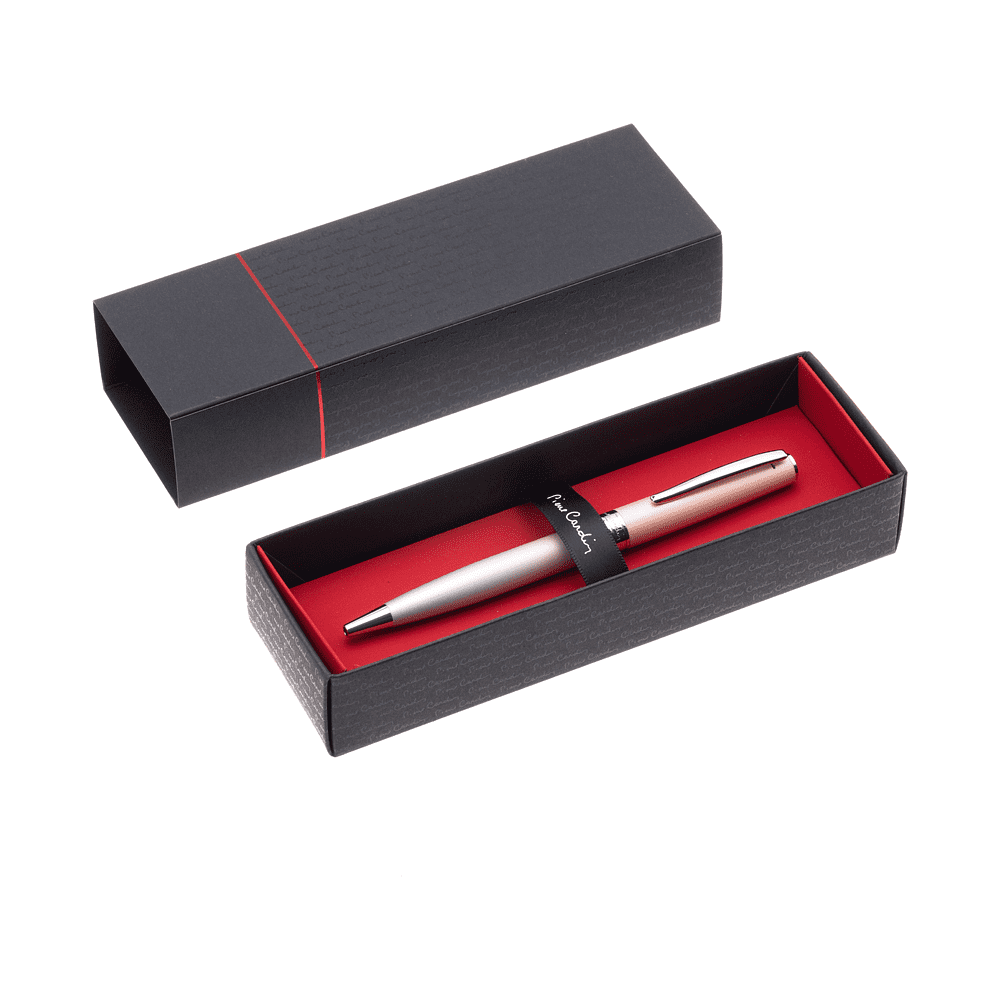 Ручка шариковая "Pierre Cardin Tendresse", 0.9 мм, серебристый, пудровый, стержень синий - 6