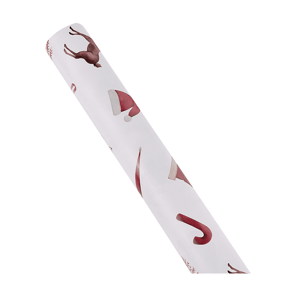 Бумага декоративная в рулоне "Новый год", 1 x 0,7 м - 2