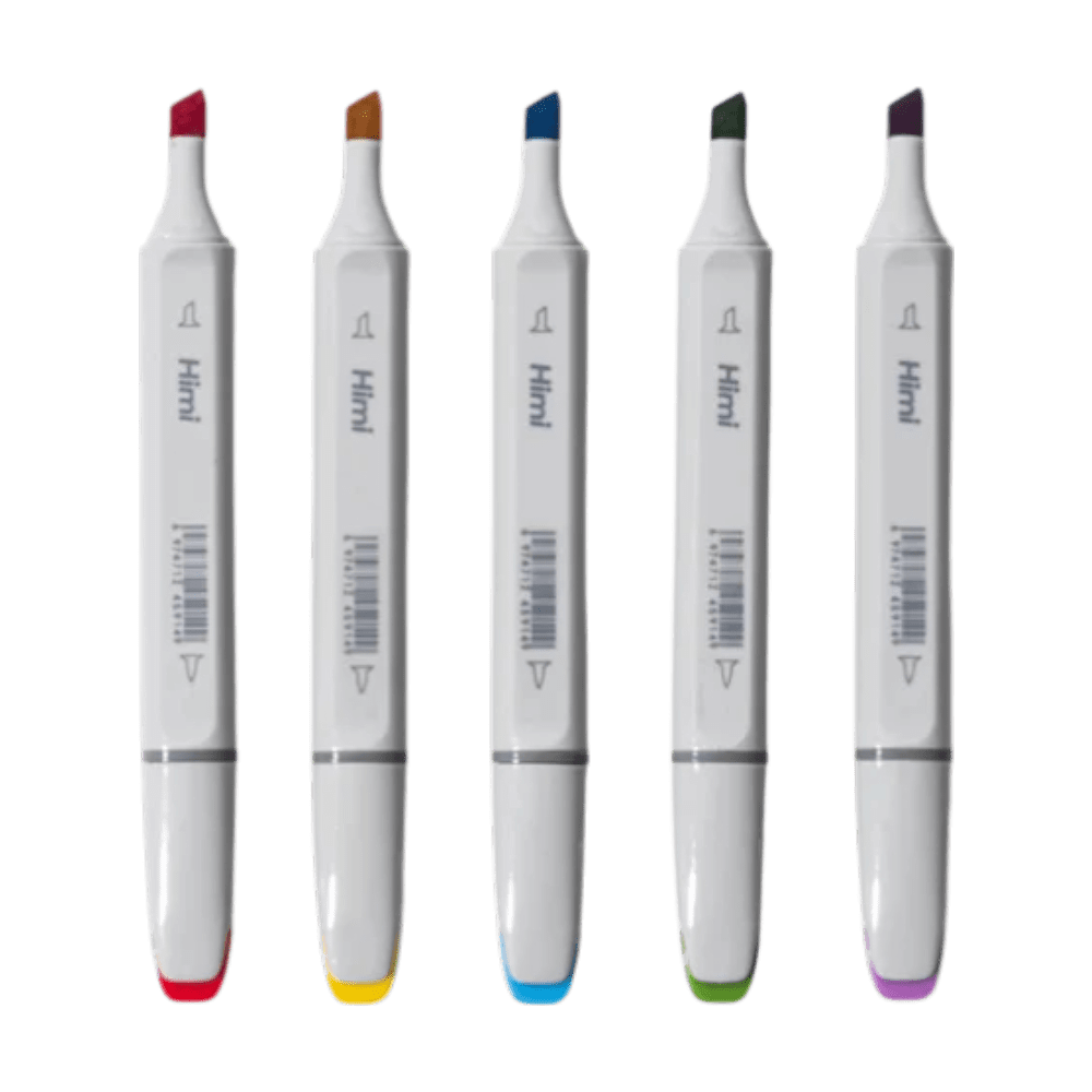 Набор маркеров художественных "Himi", 48 штук - 8