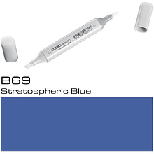 Маркер перманентный "Copic Sketch", B-69 стратосферный синий