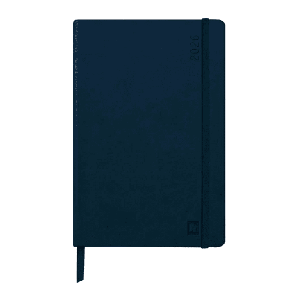 Еженедельник датированный "Rhodia", 80 листов, темно-синий, 2026