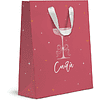 Пакет бумажный подарочный "Cherry Lady", 25.5х31.5х11 см, ассорти - 3