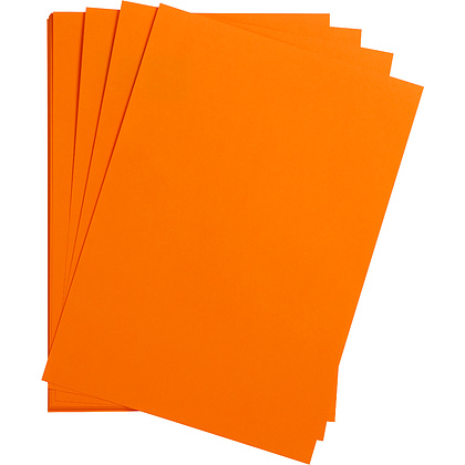 Бумага цветная "Maya", А4, 120г/м2, светло-оранжевый