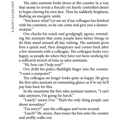 Книга "Вторая жизнь Уве. A man called Ove" (англ.яз.), Фредрик Бакман - 7