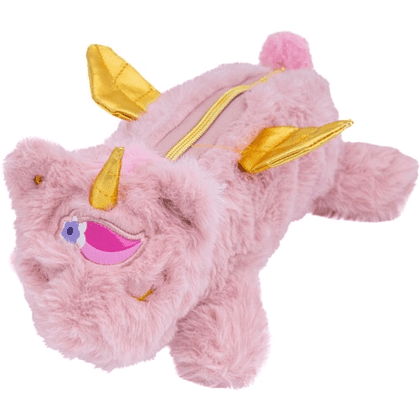 Пенал "Fluffy Unicorn", 1 отделение, розовый - 3
