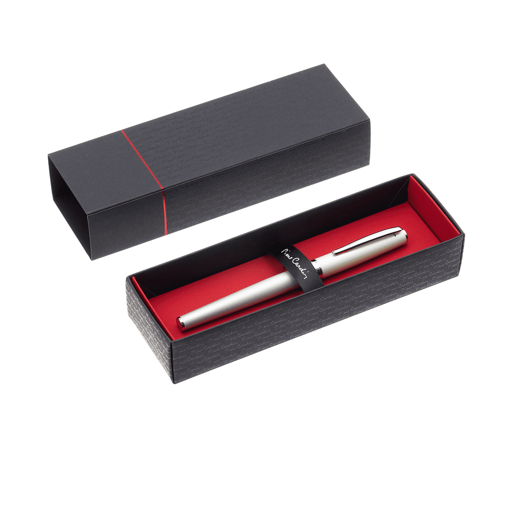 Ручка-роллер "Pierre Cardin Tendresse", 0.6 мм, серебристый, салатовый, стерж. синий - 8