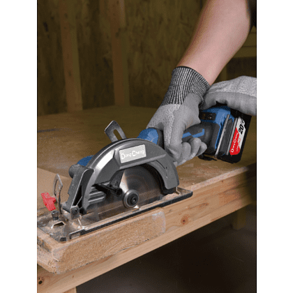 Пила циркулярная DongCheng DCMY140S (TYPE EM), 20 В, 140 мм, 2 АКБ, 4 Ач, З/У 2 А - 2