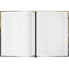 Блокнот "Gold Collection", А5, 96 листов, черный 