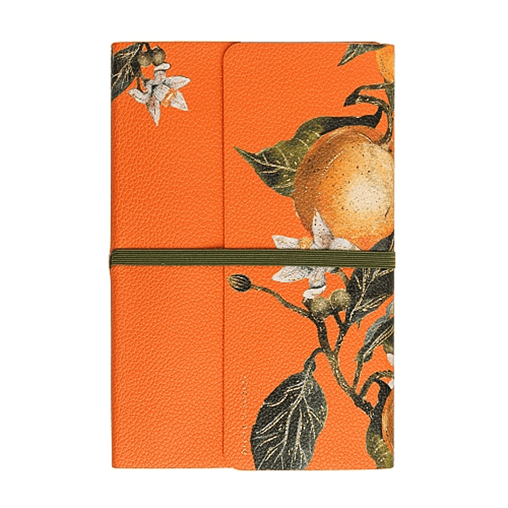 Ежедневник недатированный "Fauna. Paradise. Oranges", А5, 192 страниц, линейка, оранжевый - 2
