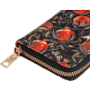 Кошелек "Flora. Гранат", черный, красный - 4