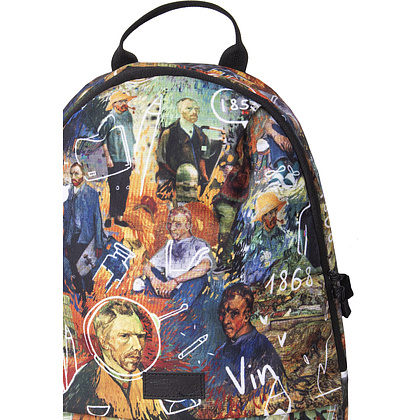 Рюкзак молодежный "S-Фит Van Gogh", разноцветный - 5