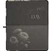 Еженедельник датированный "Vista. Flowers" на 2027 год, А6, 128 страницы, линейка, черный - 3