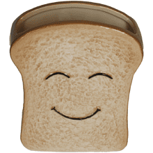 Ваза керамическая "Bread", 15.5х6.9х17.1 см, коричневый