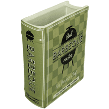 Ваза "Book BBQ Book", зеленый