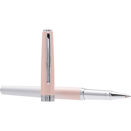 Ручка-роллер "Pierre Cardin Tendresse", 0.6 мм, серебристый, пудровый, стерж. синий - 7