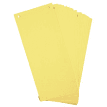 Разделитель для документов "Exacompta" картонный, желтый