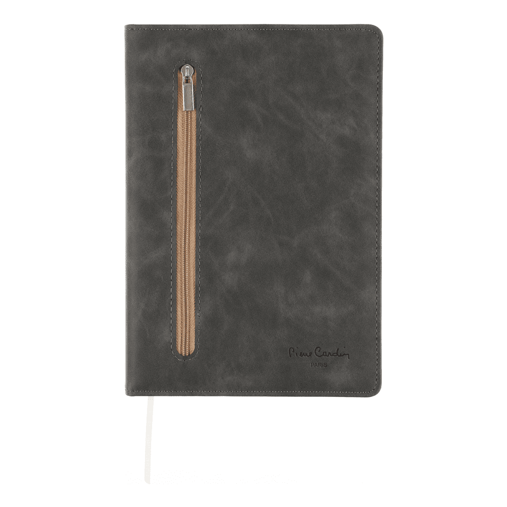Книга записная "Pierre Cardin", А5, 224 листа, линованный, антрацит