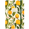 Еженедельник недатированный "Flora. Paradise. Lemons", А5, 144 страниц, линованный, белый, желтый - 2
