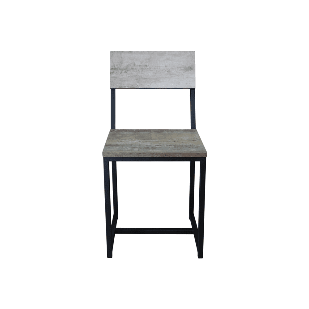 Стул ALLERD RION, металл, ЛДСП, черный муар, Австралийское дерево - 2