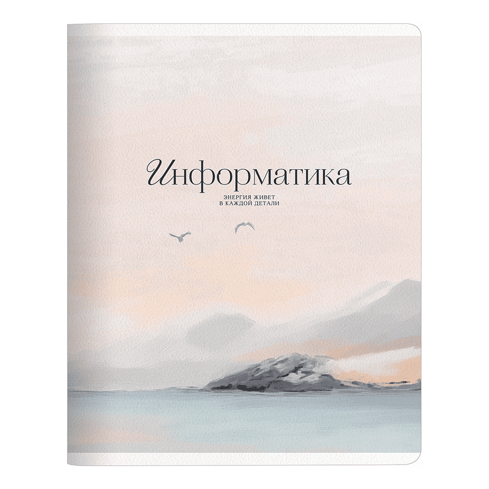 Тетрадь предметная "Seacoast. Информатика", А5, 48 листов, клетка, разноцветный