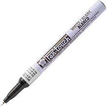 Маркер перманентный "Pen-Touch", EF, белый
