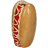 Ваза керамическая "Hotdog", 9.2х8х16.3 см, разноцветный - 3