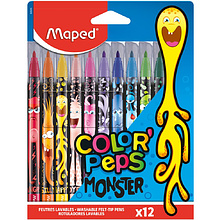 Фломастеры "Color Peps Monster", 12 шт, -30%