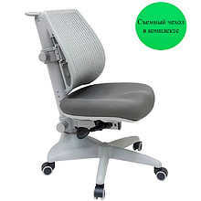 Кресло детское Comf-Pro UR-C3 SPEED ULTRA Chair, пластик, ткань, пластик, корпус серый, с чехлом салатовым, серый