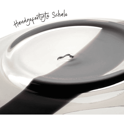 Чаша стеклянная "Alveo", 21 см, прозрачный коричневый - 3