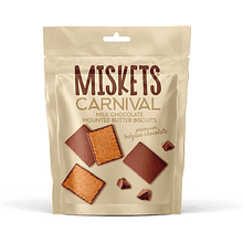 Печенье "Miskets", 50 гр, с молочным шоколадом