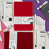 Скетчбук "Sketch&Art", 14x21 см, 100 г/м2, 100 листов, красный - 9