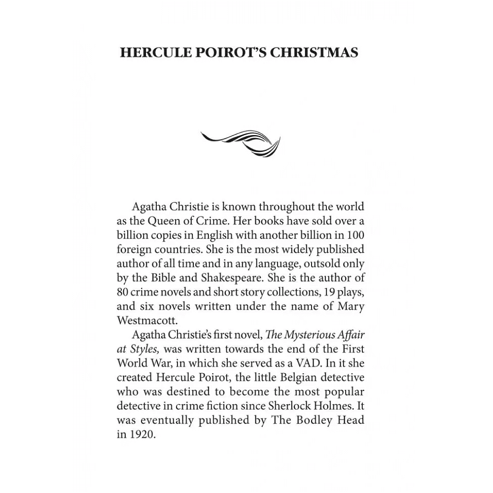 Книга на английском языке "Рождество Эркюля Пуаро. Hercule Poirot's Christmas", Агата Кристи - 2