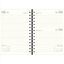 Ежедневник датированный "Prague" на 2026 год, А5, 320 страниц, бордовый