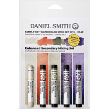 Набор стиков акварельных "Daniel Smith Aquatic Enhanced Secondary Set", 5 цветов