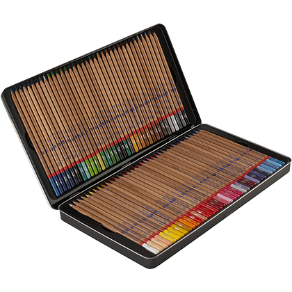 Цветные карандаши "Мастер-Класс", в жестяном пенале, 72 цвета - 2