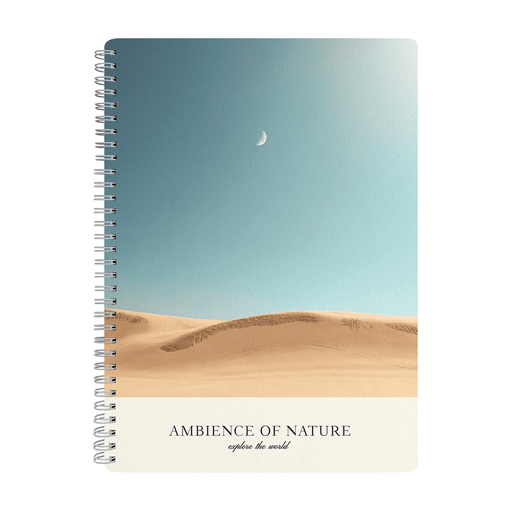 Тетрадь "Ambience луна", A4, 96 листов, клетка, разноцветный
