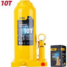 Домкрат бутылочный Deli YS EDQ71010, 10 т