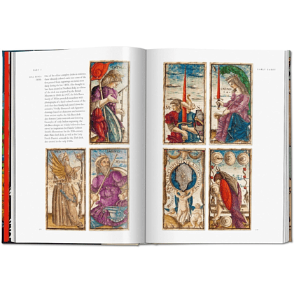 Книга на английском языке "Tarot. The Library of Esoterica", Jessica Hundley, Johannes Fiebig, Marcella Kroll - 2