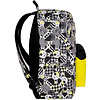 Рюкзак молодежный CoolPack "Scout Tic Tac", белый, черный, желтый - 3