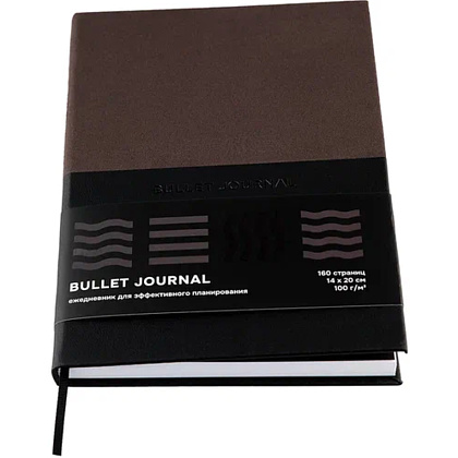 Блокнот "Стихия. Bullet Journal", А5, 80 листов, в клетку, черный - 2