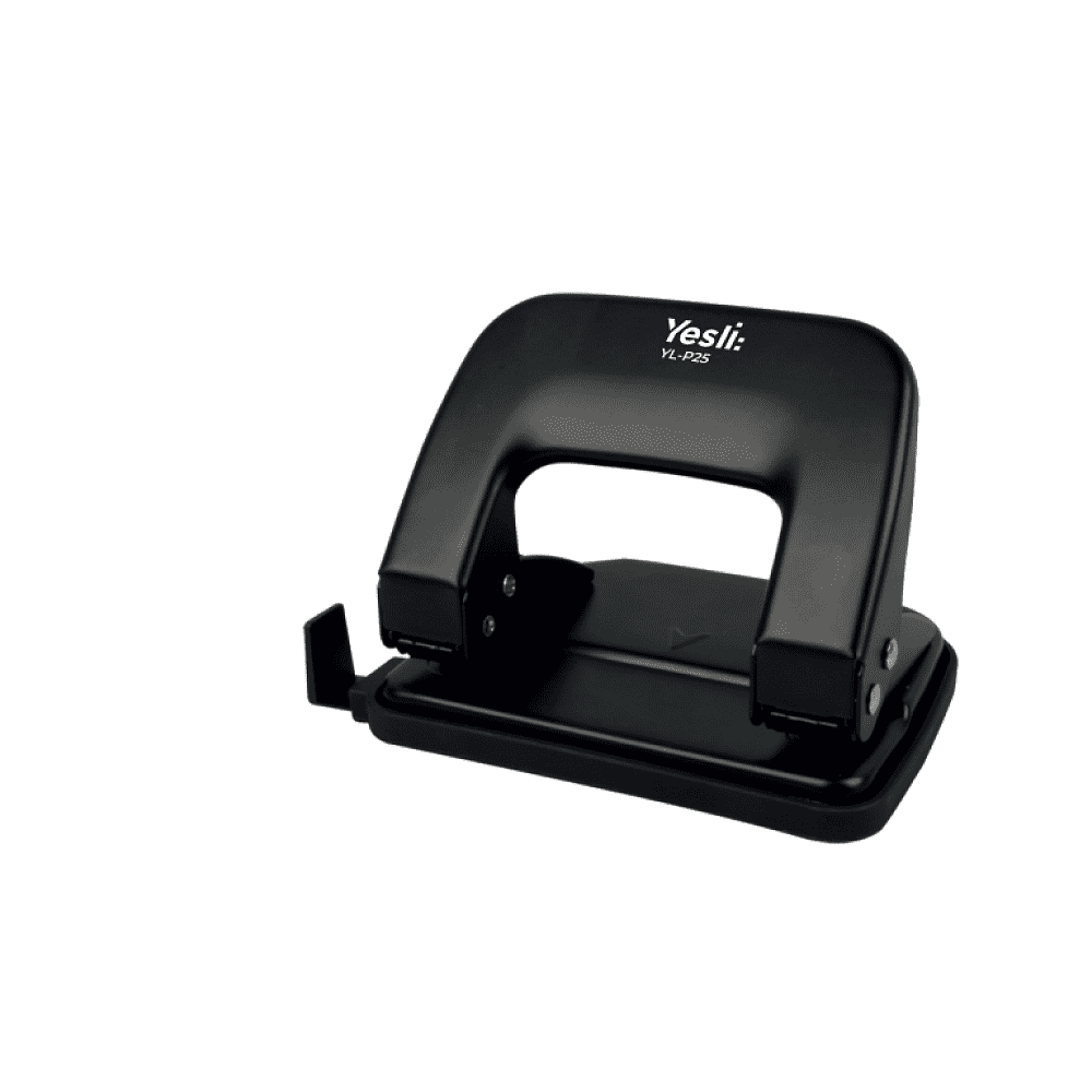 Дырокол Yesli: "YL-P25", 25 листов, черный