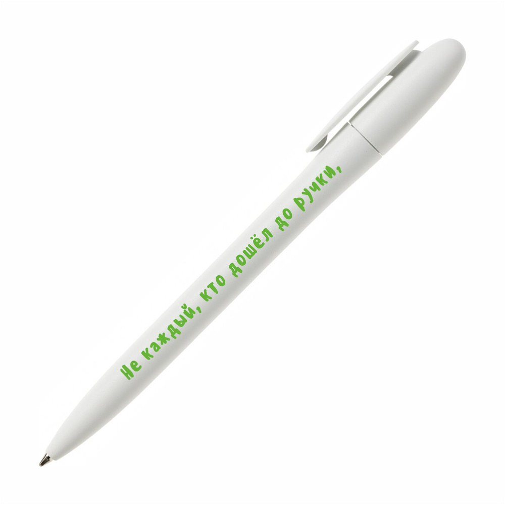 Набор ручек шариковых автоматических "Ручка удачи", 1.0 мм, белый, стерж. синий, 5 шт - 6