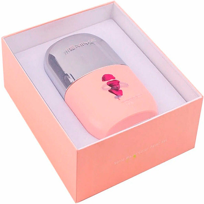 Набор для рисования акварелью "Himi Miya" (краски 18 цветов, кисть, бумага, стакан), розовый футляр